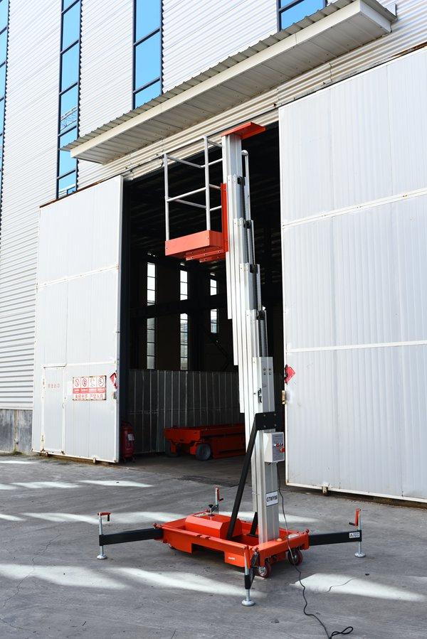 单柱铝合金升降机