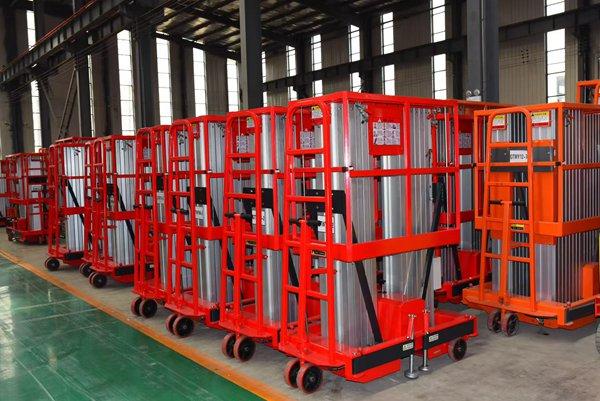 双柱铝合金升降机