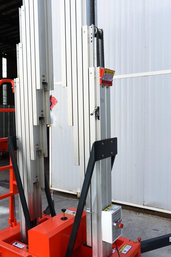 双柱铝合金升降机