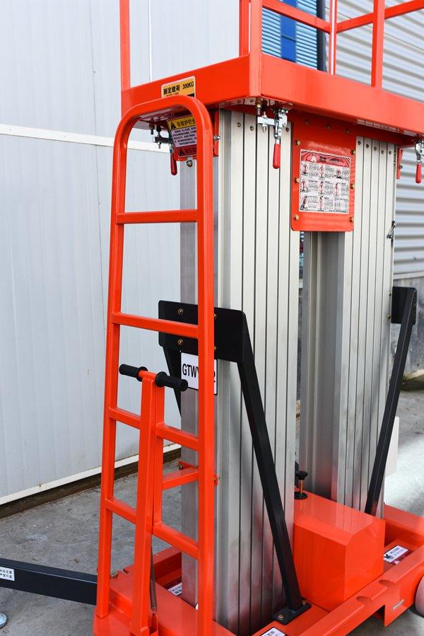 双柱铝合金升降机